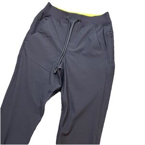 NEW Birddogs Pants Mens Small Boom Boomstick Joggers Sweatpants Liner 28x29 Blue